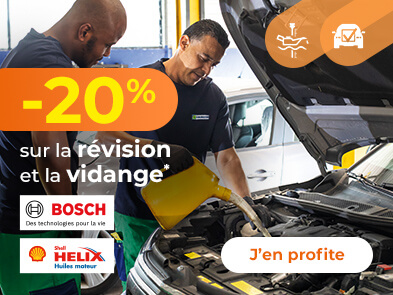 -20% sur la révision et la vidange