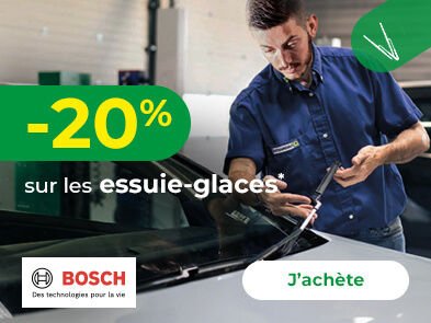 -20% sur les essuie-glaces