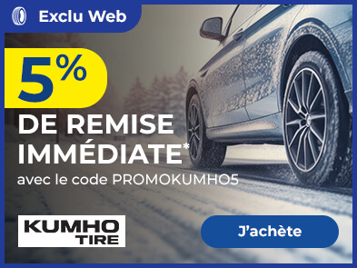 Exclu Web : 5% de remise immédiate avec le code PROMOKUMHO5