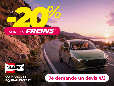 -20% sur les freins