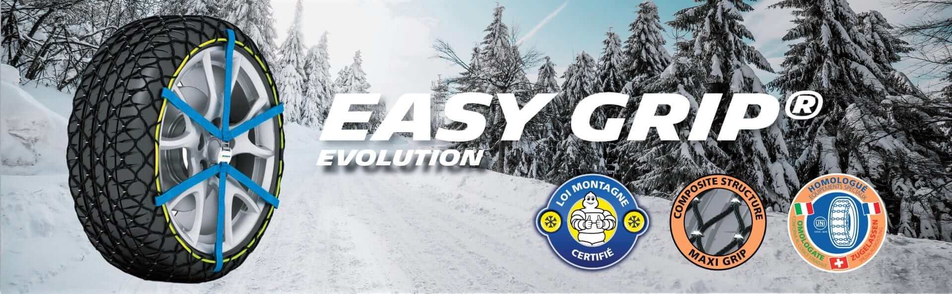 Chaînes neige Easy Grip EVO 12 Michelin (235/50R18)